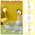 thumbnail image 4 of NUAHRHY Chicken Night Light, Shape Changeable Mini Chicken Night Light for Boy and Girl, 3 Level Adjustable for Bedroom Office Ornaments Decorations(White +Yellow), 4 of 10