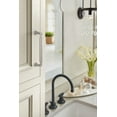 thumbnail image 2 of Amerock Coble 5-1/16 inch (128mm) Center-to-Center Satin Nickel Cabinet Pull, 2 of 6