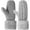 Gray, variant on 1Pair Winter Warm Mittens for Women, Cozy Thick Knitted Gloves & Mittens Warm Soft Lining Cold Weather Accessories Gifts