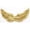 Gold#1021, variant on Faux Feather Stage Wings Carnival Performance Wings for Festival Show Photo Set Costume Prop Black 23.6"x13.8"
