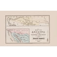 thumbnail image 2 of Roskruge 14x10 White Modern Wood Framed Museum Art Print Titled - Arizona Gadsden Purchase Silver Mines, 2 of 4