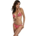 thumbnail image 2 of FREEAMG Sparkling Fireworks American Flag Sexy Two Piece Bikini Swimsuit Swimwear for Women, 2 of 6