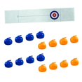 thumbnail image 4 of Juego de curling y rodillos de mesa compacto para niños y adultos. Ideal para viajes. 16 rodillos, 4 of 9