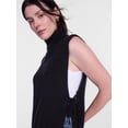 thumbnail image 4 of Scenario Women's Turtleneck Sweater Vest, Lightweight, Sizes S-XXXL, 4 of 5