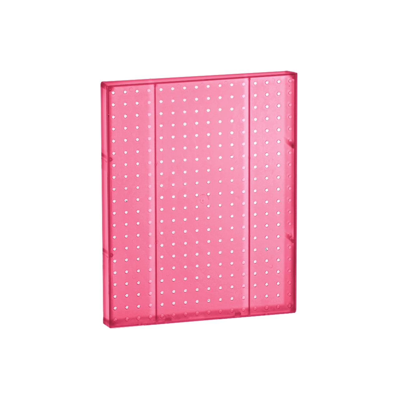 Azar Displays 771620PNK Pink Pegboard Wall Panel Storage Solution