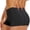 Three-Pack Black, variant on Boyshort Underwear for Women Seamless Cotton Boxer Shorts Anti Chafing Soft Ladies BoyShorts Panties