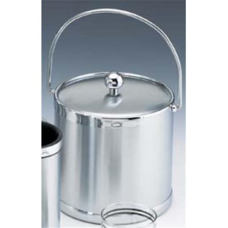 Kraftware Arc Ice Bucket And Ice Tong, 3 Quart In White | ModeSens
