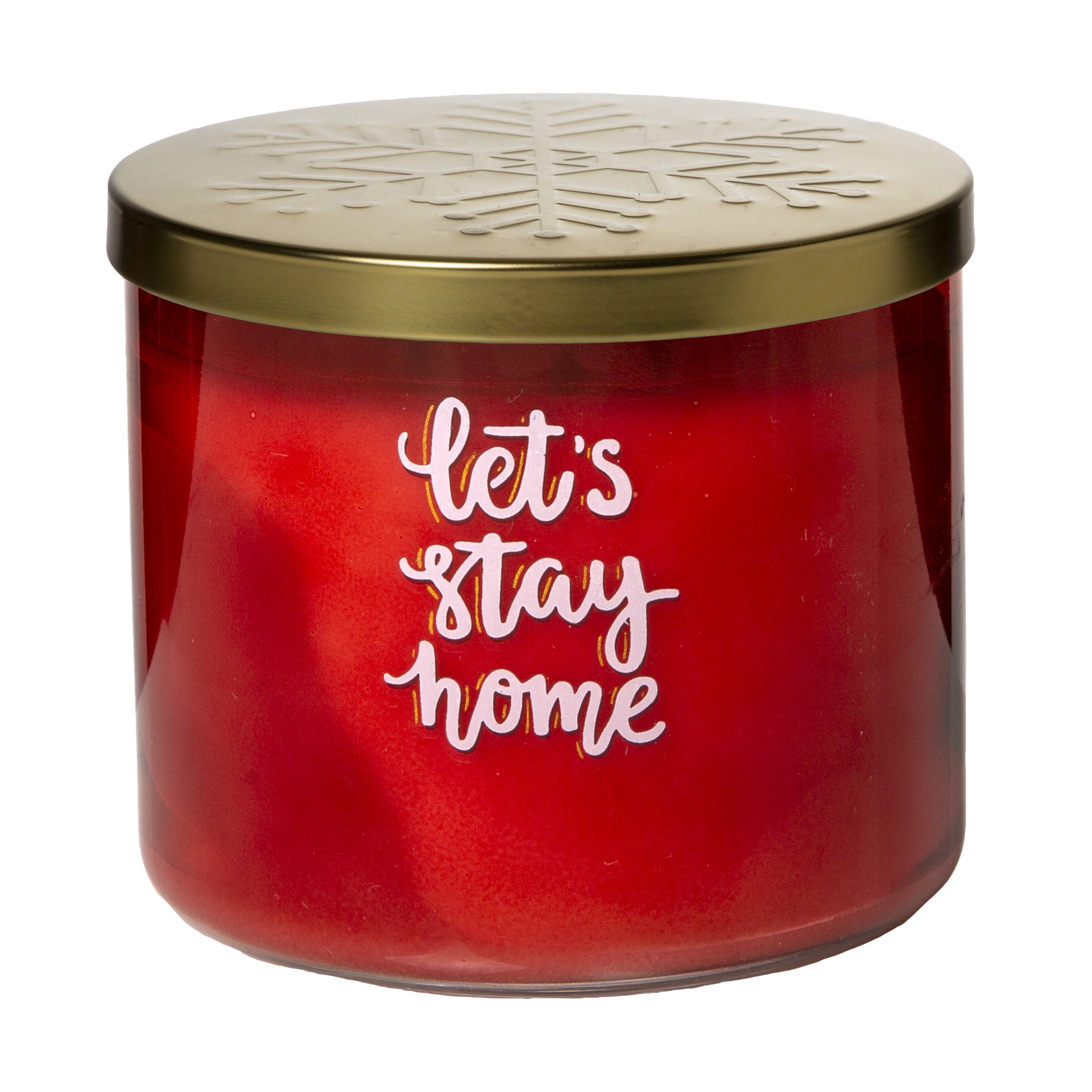 Mainstays Scented Jar Candle ? Let's Stay Home, 14 oz. ? Single