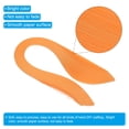 thumbnail image 3 of 1200pcs Quilling Strips Paper 1/8"(3mm) 39cm Origami Paper Quilling Strip for Art DIY Craft, Orange, 3 of 6