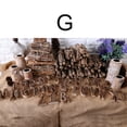 thumbnail image 2 of SPRING PARK Letter Distress Spelling Toy Wooden Alphabet Plaques Door Hanging Supply, 2 of 7
