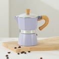 thumbnail image 6 of Homelife Moka Pot Espresso Maker 150ml Lightweight Stovetop Coffee Maker Italian Coffee Brewer for Rich Espresso Latte Cappuccino, 6 of 13
