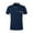 Navy, variant on IYTR Short Sleeve Shirts For Men Solid Color Classic Tshirt Mens T Shirts Business Casual Lapel Button Loose Fashion Leisure Blouses(Black,XXL)