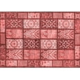 thumbnail image 1 of Ahgly Company Indoor Rectangle Abstract Red Modern Area Rugs, 4' x 6', 1 of 4