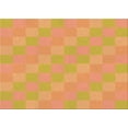 thumbnail image 1 of Ahgly Company Machine Washable Indoor Rectangle Transitional Beer Orange Area Rugs, 2' x 3', 1 of 7