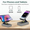 thumbnail image 6 of Bluetooth Audio Power Bank Bracket – Wireless speaker with adjustable 360° rotating phone holder and anti-slip base, perfect for video streaming, desk use, and travel., 6 of 7