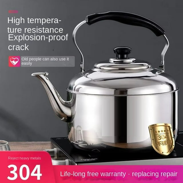 LOVEVER 3L 304 Kettle Large Stainless Steel Home Volume Sound Drinking