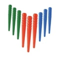 thumbnail image 2 of BELOVING 9 Pieces Cribbage Board Pegs Red Blue Green Tapered Game Pins Peg Board Game, 2 of 7