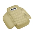 thumbnail image 4 of Reposabrazos de coche genérico, cojín, almohada, caja de pañuelos, consola central universal Beige, 4 of 7