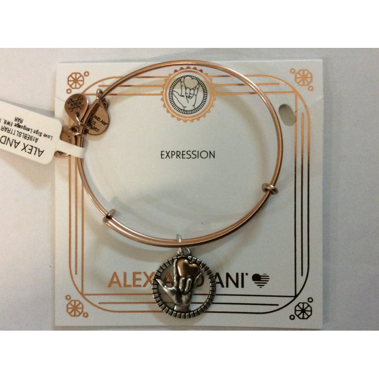 Alex and ani sign language bracelet sale