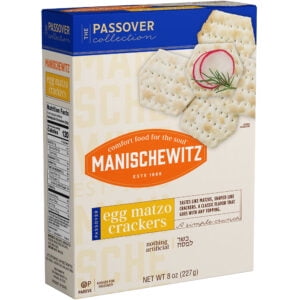 Manischewitz Passover Egg Matzo Crackers 8 oz (pack of 3)