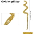 thumbnail image 2 of Triani 30Pcs Sparkle Curly Ting Ting Branches 27.6 Inch Glitter Branches Vase Filler Curly Twigs Christmas Branches for Craft Vases Home Garden Decoration(Gold), 2 of 7