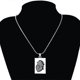 thumbnail image 5 of 2 pcs/set Fashion Puzzle Couple Anatomical Heart Necklace Pendant Valentine Gift Jessica, 5 of 5