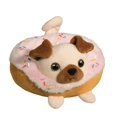 thumbnail image 1 of Macarrones de peluche Douglas Pug Donut con forma de animal de peluche, 13 cm, 1 of 1