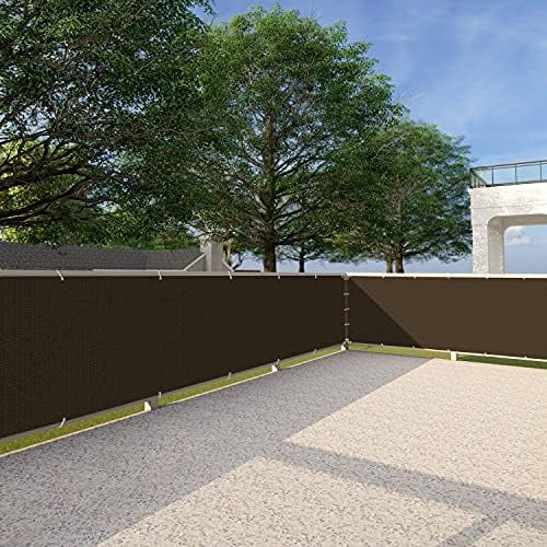 Paradise Brown 35" In X 276'Ft Deluxe Outdoor Privacy Screen Net Mesh