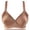 Coffee, variant on TAGOLD Womens Plus Size Bra,Summer Casual Bras for Womens, Women Bra Lingerie Seamless Plus Size OnePiece Elastic Comfort Cotton Vest Bra Underwear