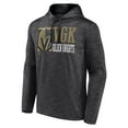 thumbnail image 2 of Men's Fanatics Charcoal Vegas Golden Knights Never Quit Pullover Hoodie, 2 of 3