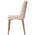 thumbnail image 4 of Manhattan Comfort Chaise d'Appoint Rembourrée en Tampa Beige Foncé, 4 of 8