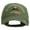 Olive, variant on U.S. Army 1st Armored Division Embroidered Washed Solid Pigment Dyed Cotton Twill Brass Buckle Cap - Black OSFM