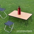 thumbnail image 4 of Support de Gril de Camping Support de Barbecue Table de Gril Pliable Gril Pliable pour Feu de Camp Gril de Camping Feu de Camp Charbon Gaz Support de BBQ Support de Grillade pour Sac à Dos Randonnée Pique-Niques Pêche Extérieur, 4 of 6