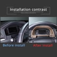 thumbnail image 4 of TINKI Dashboard Meter Panel Frame Trim for Honda Pilot 2016-2022/ Passport 2019-2023, ABS,Center Console Dashboard Decor Cover Accessories, 4 of 7