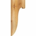 thumbnail image 3 of 6"W x 8"D x 20"H Del Monte Rough Sawn Corbel, Western Red Cedar, 3 of 9