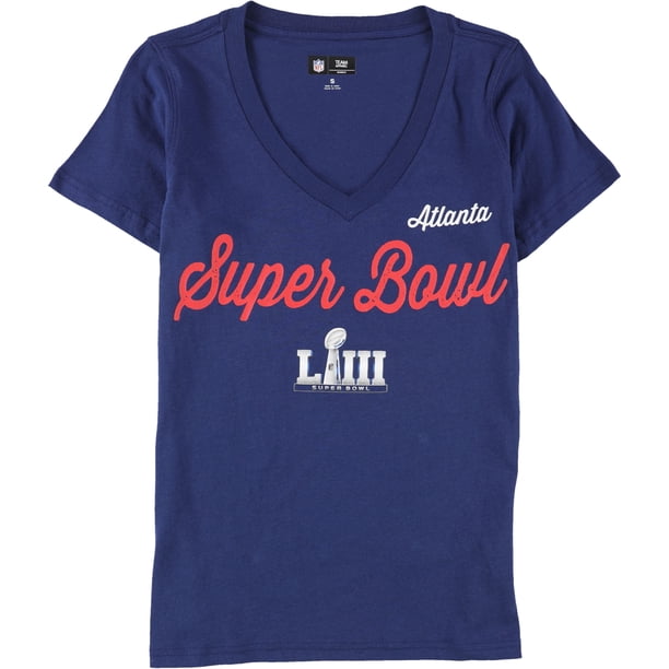 Camiseta gráfica G-III Sports NFL Super Bowl LIII Atlanta azul marino XL