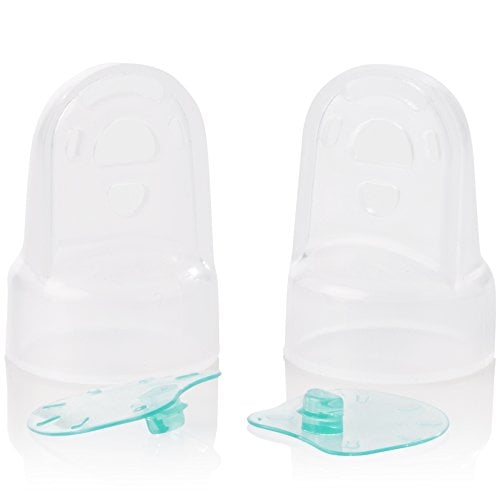 Membranas y válvulas de reemplazo de silicona Evenflo Feeding para extractores de leche avanzados (2 de cada uno)