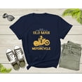 thumbnail image 2 of Never Underestimate an Old Man with a Motorcycle Bike Rider T-Shirt Motorbike Lover Gift T Shirt for Men Women Kids Boys Girls Teens Tshirt, 2 of 8