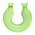 thumbnail image 1 of Bolsa de agua caliente para el cuello, bolsa de agua caliente, bolsa de compresas calientes, calentador de cuello y hombros de PVC con funda extraíble Verde, 1 of 9