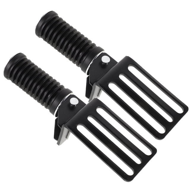 PTOOTP 1Par Pedal De Pie Para Motocicleta Con Superficie Antideslizante Y Amortiguador Para Mayor