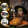 thumbnail image 3 of PUMIER Halloween Glasses 2025, Funny Photo Booth Props Spooky Party Decorations, Cartoon Plastic Eyewear for Halloween Night Parties and Festive Accessories, 3 of 8