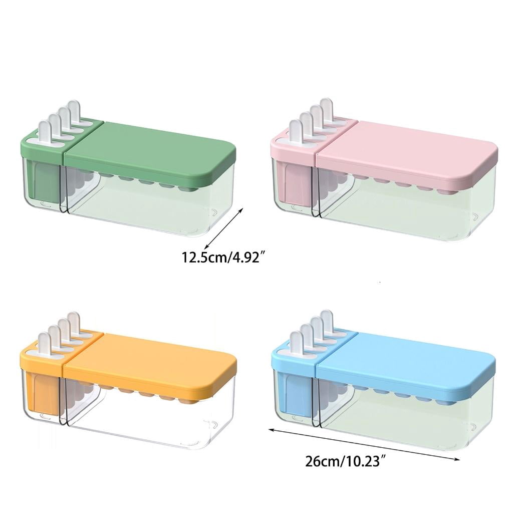 HannLk Ice Cube Tray Ice Balls Maker Freezer Ice Cream Mold 2in1 Ice Maker Container