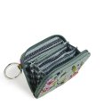 thumbnail image 3 of Vera Bradley Women's Cotton RFID Petite Zip-Around Wallet Rosy Outlook, 3 of 5