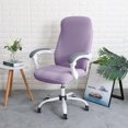 thumbnail image 2 of LAICAIW Housse d'Accoudoir de Chaise de Bureau Extensible Résistante à l'Eau en Spandex Extensible Jacquard Housse de Chaise d'Ordinateur pour Chaises de Bureau S Vert, 2 of 7