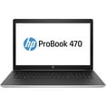 thumbnail image 3 of HP ProBook 17.3" Full HD Laptop, Intel Core i5 i5-8250U, 8GB RAM, 256GB SSD, Windows 10 Pro, Natural Silver, 3 of 11