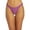 Amethyst, variant on Solid Thong Bikini Swim Bottom, Bikini (Women’s)