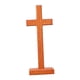 thumbnail image 5 of Cruz de pie para mesa, decoración del hogar, exhibición de doble cara, figura católica de madera coleccionable para la fiesta, la Pascua,, 5 of 9