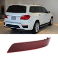 thumbnail image 4 of Bumper Marker Reflector, Rear Bumper Reflector Increased Visibility OE Design Long Service Life  For GL350 GL450 GL550 Left: 1648200974,Right: 1648201074, 4 of 8
