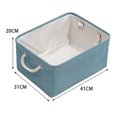 thumbnail image 4 of Cesta de almacenamiento de tela Caja de prueba de agua con asas para Sunnimix Cesta de almacenamiento, 4 of 7