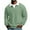 Mint Green-long sleeve shirts for men, variant on FNFYFH Men's Waffle Knit Shirt Long Sleeve Casual Quarter Zip Golf Shirts Color Block Collared Pullover Tops
